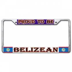Belizean - License Plate Frame