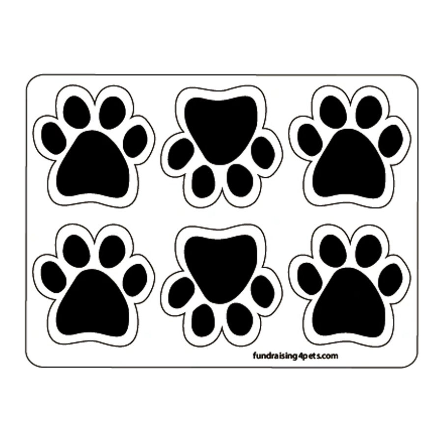 Blank Paw Magnet