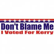 Voted For Kerry - Bumper Sticker