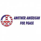 American For Peace - Bumper Sticker