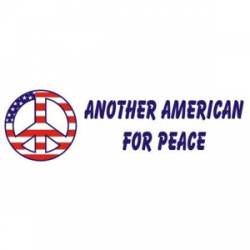 American For Peace - Bumper Sticker
