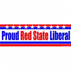 Red State Liberal - Bumper Sticker