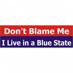Blue State - Bumper Sticker