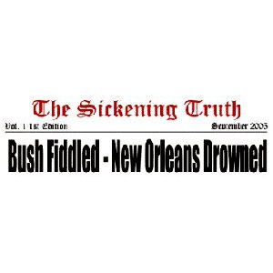 Bush Fiddled - Bumper Sticker