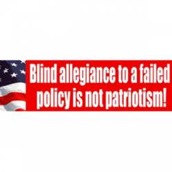 Blind Allegiance - Bumper Sticker