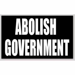 Abolish Government - Sticker
