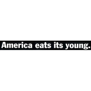 America Its Young - Sticker