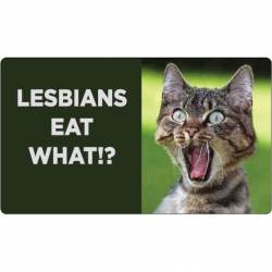 Lesbians Eat What!? - Vinyl Sticker