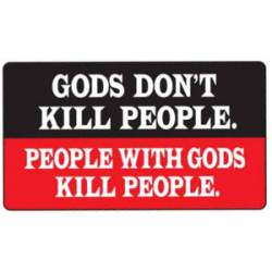 People With Gods - Sticker