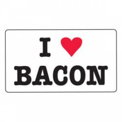 I Love Bacon - Sticker