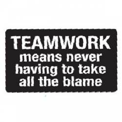 Teamwork - Sticker