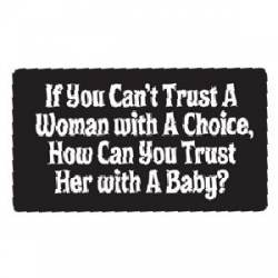 Woman With A Choice - Sticker