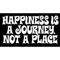 Happiness is a Journey - Sticker