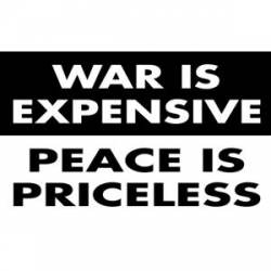 War Is Expensive - Sticker