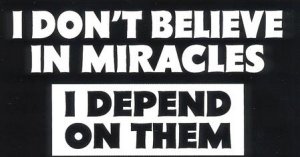 Miracles - Sticker