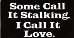 Stalking - Sticker