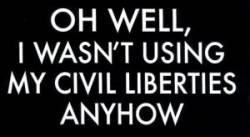 Civil Liberties - Sticker