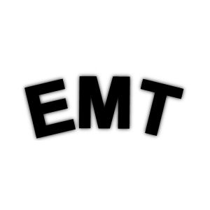 EMT Helmet Rocker Crescent - Decal