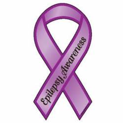 Epilepsy Awareness - Ribbon Magnet