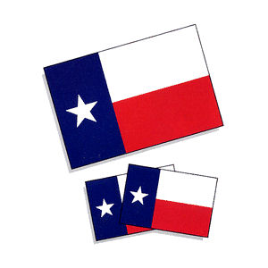 Texas Flag Temporary Tattoos