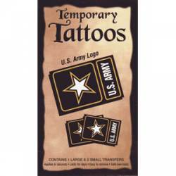 United States Army Logo - Temporary Tattoos