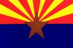 Arizona Flag - Medium Sticker