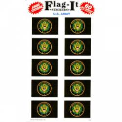 Army Flag - Pack Of 50 Mini Stickers