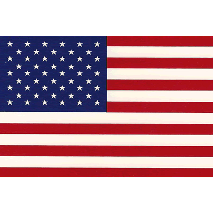 American Flag Sticker