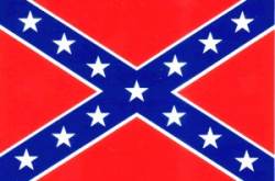 Confederate Flag - Large 12" Sticker