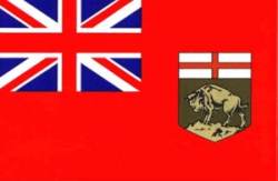 Manitoba Canada Flag - Sticker