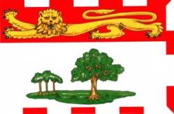 Prince Edwards Island Flag - Sticker