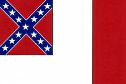 3rd Confederate Flag - Sticker