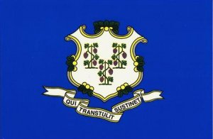 Connecticut Flag - Sticker