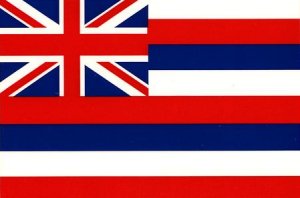 Hawaii Flag Sticker