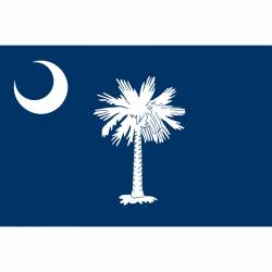 South Carolina State Flag - Vinyl Sticker