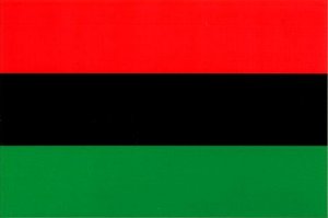 African American Flag Sticker