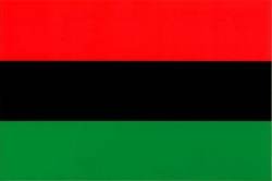 African American Flag - Sticker