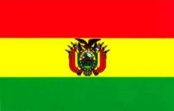 Bolivia Flag - Sticker