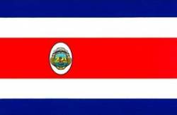 Costa Rica Flag - Sticker