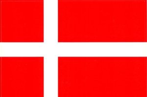 Denmark Flag - Sticker