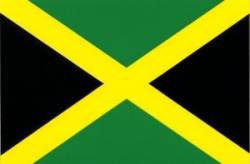 Jamaica Flag - Sticker