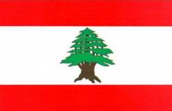 Lebanon Flag - Sticker