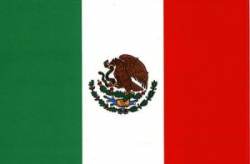 Mexico Flag - Sticker