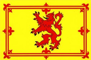 Scotland Lion Flag Sticker