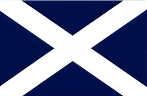 Scotland Cross Flag Sticker