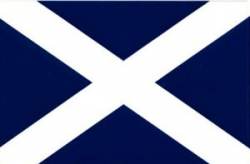 Scotland Cross Flag - Sticker
