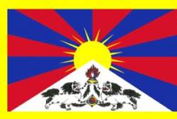 Tibet Flag - Sticker