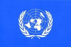 United Nations Flag - Sticker