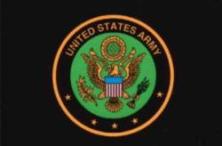 Army Seal Flag - Sticker