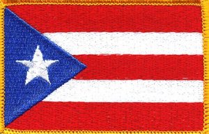 Puerto Rico Flag Patch